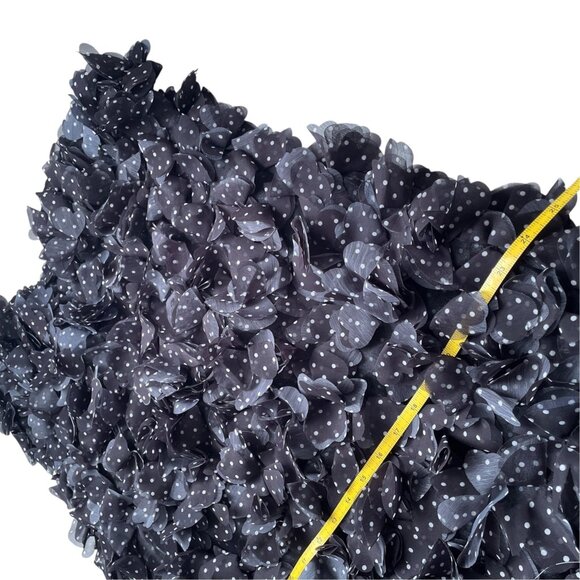 NWT Maeve by Anthropologie 3D  Polka Dot Mini Dress Sz 16 - Picture 3 of 10